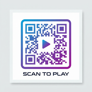 含羞草黄商务二维码